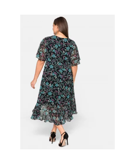 Kerge Sheego sifoonist kleit koos voodriga