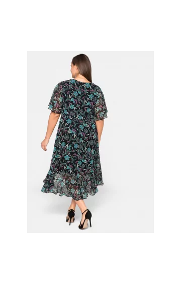 Kerge Sheego sifoonist kleit koos voodriga