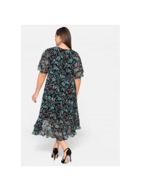 Kerge Sheego sifoonist kleit koos voodriga