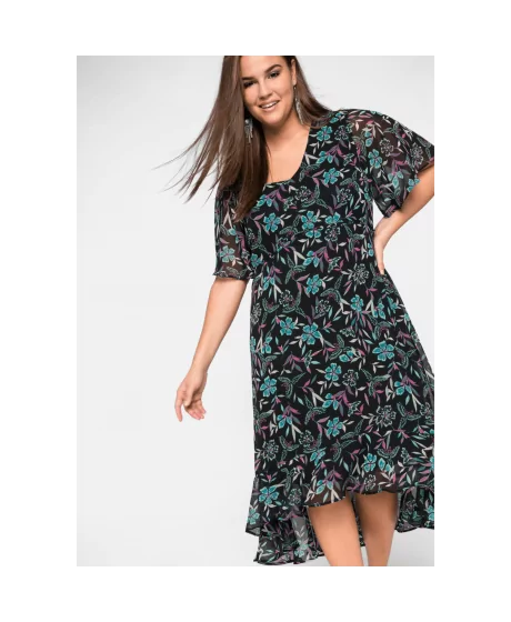 Kerge Sheego sifoonist kleit koos voodriga