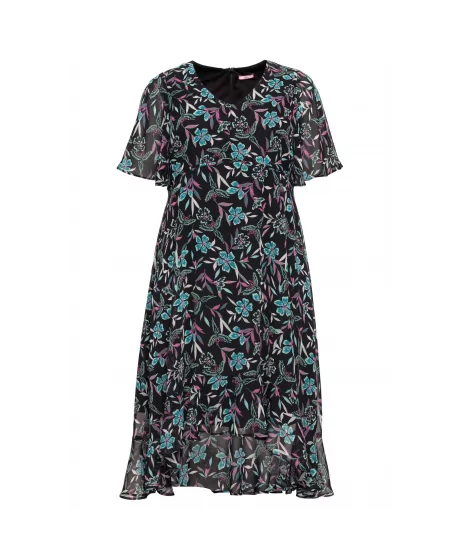 Kerge Sheego sifoonist kleit koos voodriga