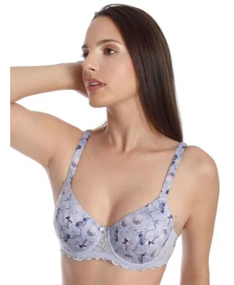 Sassa mode rinnahoidja lillemustriga