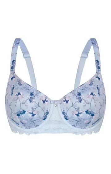 Sassa mode rinnahoidja lillemustriga