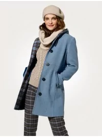 Villane kapuutsiga mantel MONA - 2