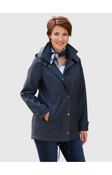 PAOLA ökonahkne kapuutsiga jakk