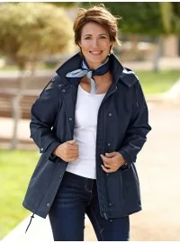 PAOLA ökonahkne kapuutsiga jakk