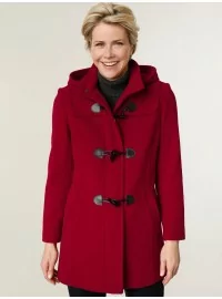 Villane kapuutsiga mantel MONA - 1