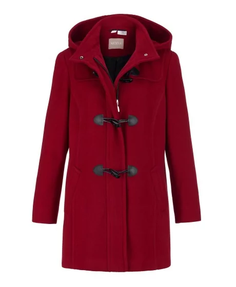 Villane kapuutsiga mantel MONA - 7