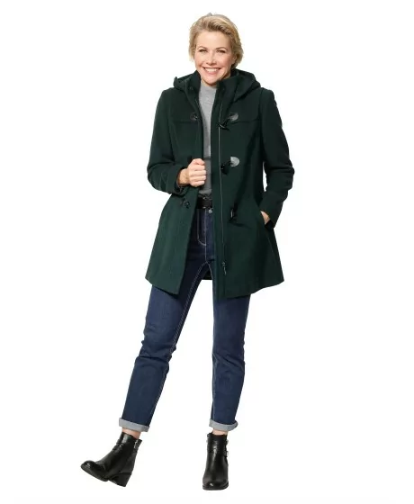 Villane kapuutsiga mantel MONA - 3