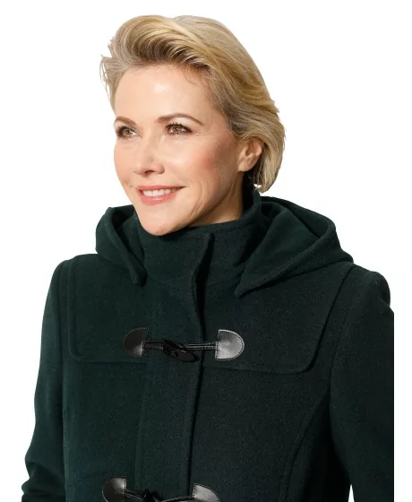 Villane kapuutsiga mantel MONA - 4