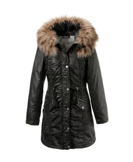 Aniston Selected pikk kapuutsiga jakk - 1