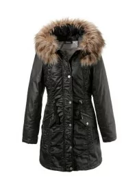 Aniston Selected pikk kapuutsiga jakk - 1