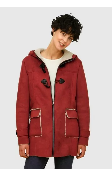 Kleit Kapuutsiga mantel - 1