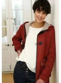 Kleit Kapuutsiga mantel - 2