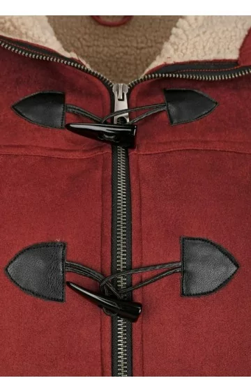 Kleit Kapuutsiga mantel - 3