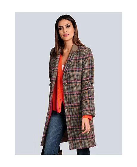 Alba Moda ruuduline mantel - 1