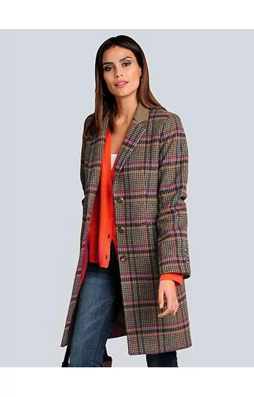 Alba Moda ruuduline mantel - 1 Alba Moda ruuduline mantel - 1