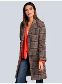 Alba Moda ruuduline mantel - 1 Alba Moda ruuduline mantel - 1