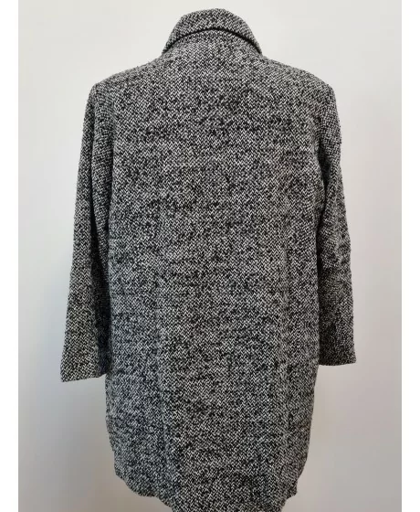 M.Collection klassikaline lühikese kraega mantel - 2