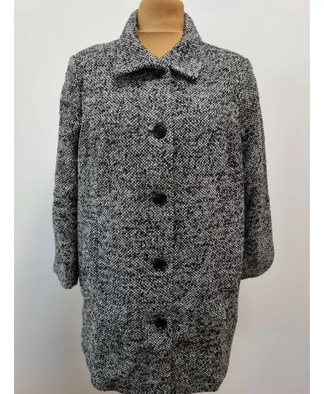 M.Collection klassikaline lühikese kraega mantel - 3