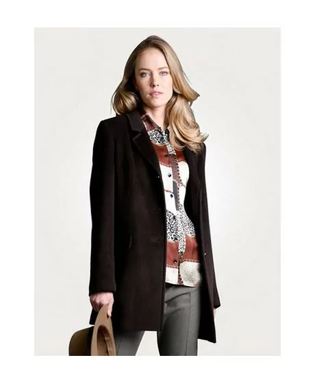 Luksuslik alpakavillane mantel MONA - 1