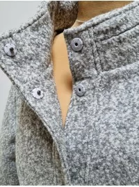 Laura Kenti turtleneck mantel - 3