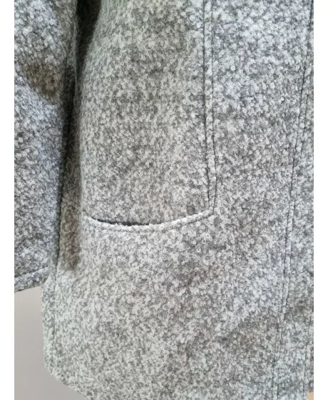 Laura Kenti turtleneck mantel - 4