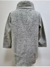 Laura Kenti turtleneck mantel - 6