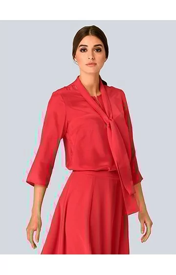 ALBA MODA siidipluus