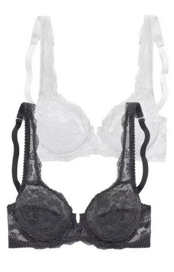 Elegantne pitsist Petite Fleur rinnahoidja duo