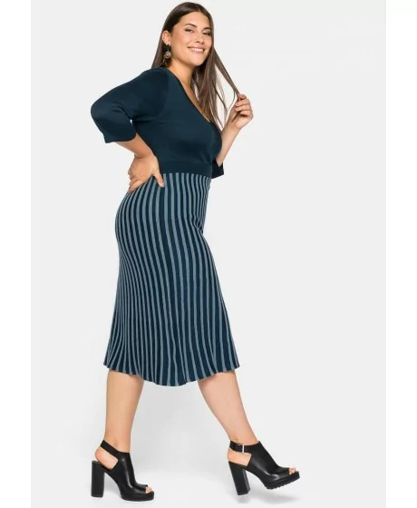 Plono mezgimo Sheego medvilnės suknelė 2352