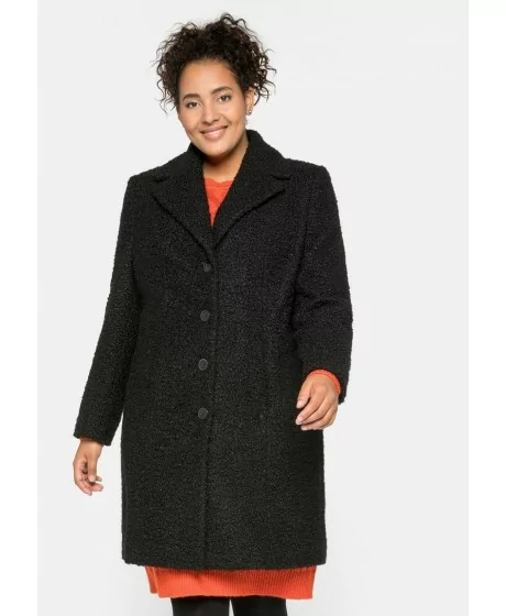 Lokkis bouclé Sheego poolmantel Sheego - 1