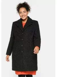 Lokkis bouclé Sheego poolmantel Sheego - 1 Lokkis bouclé Sheego poolmantel Sheego - 1