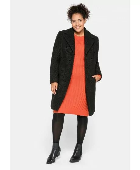 Lokkis bouclé Sheego poolmantel Sheego - 5