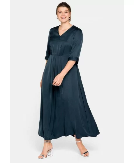 Pikk ookeani värvi Sheego kleit