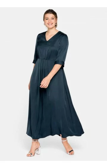 Pikk ookeani värvi Sheego kleit