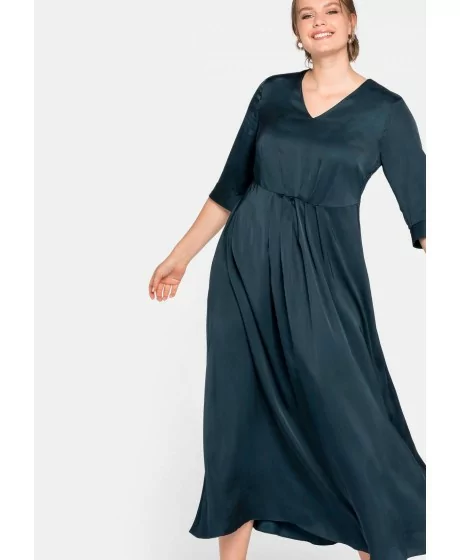 Pikk ookeani värvi Sheego kleit