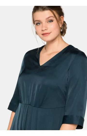 Pikk ookeani värvi Sheego kleit