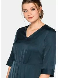 Pikk ookeani värvi Sheego kleit