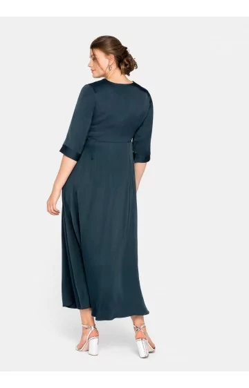 Pikk ookeani värvi Sheego kleit